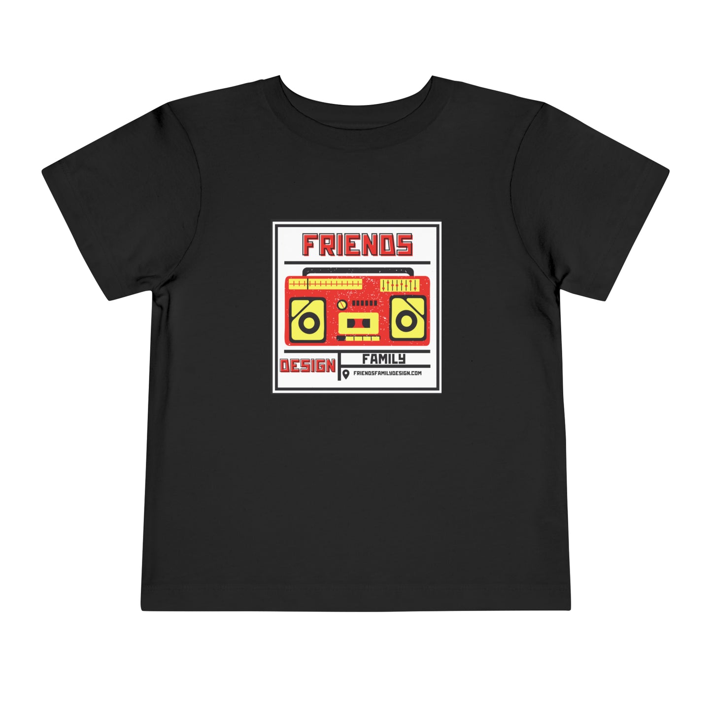 Toddler Short Sleeve friendsfamilydesign Tee