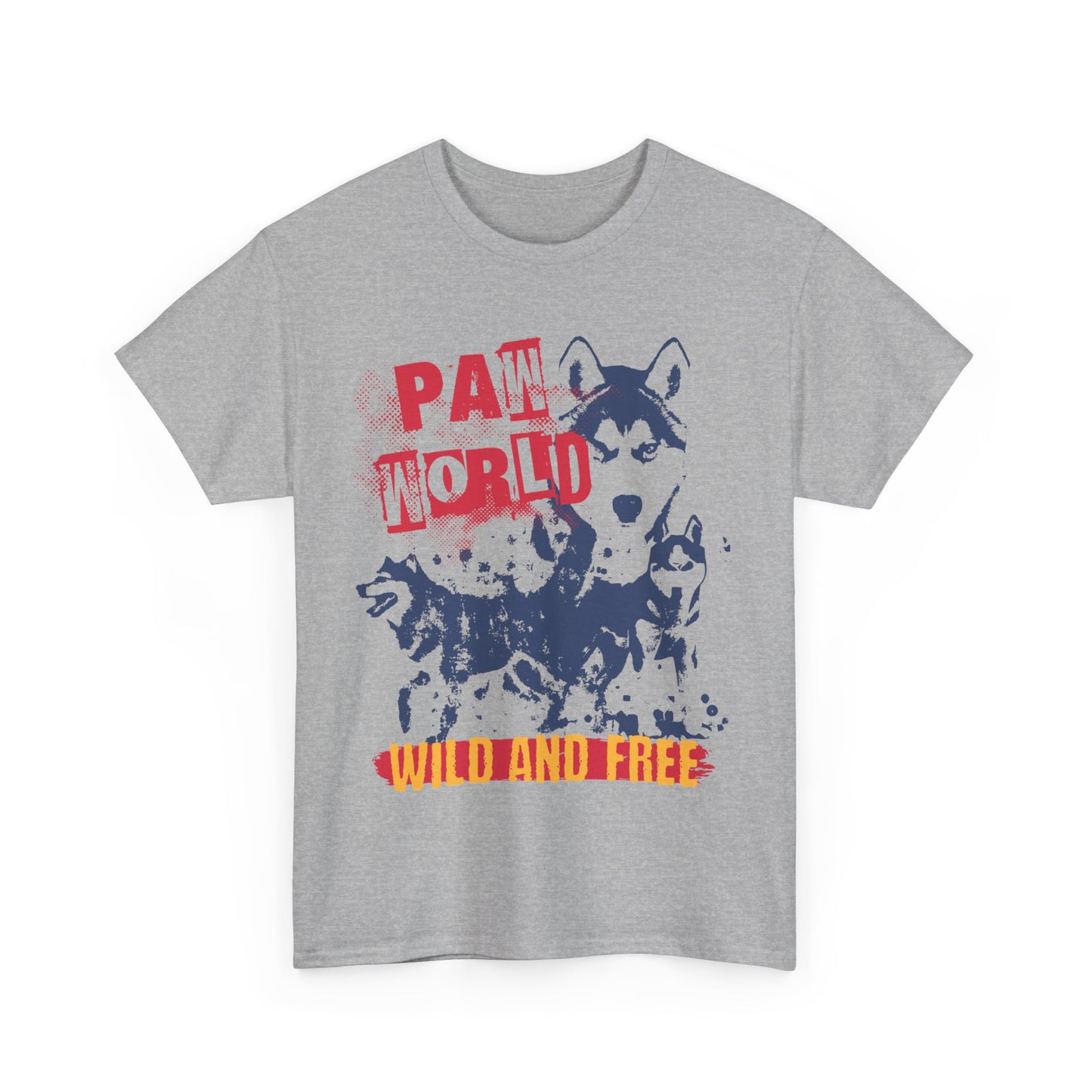 Unisex Paw World Cotton Tee