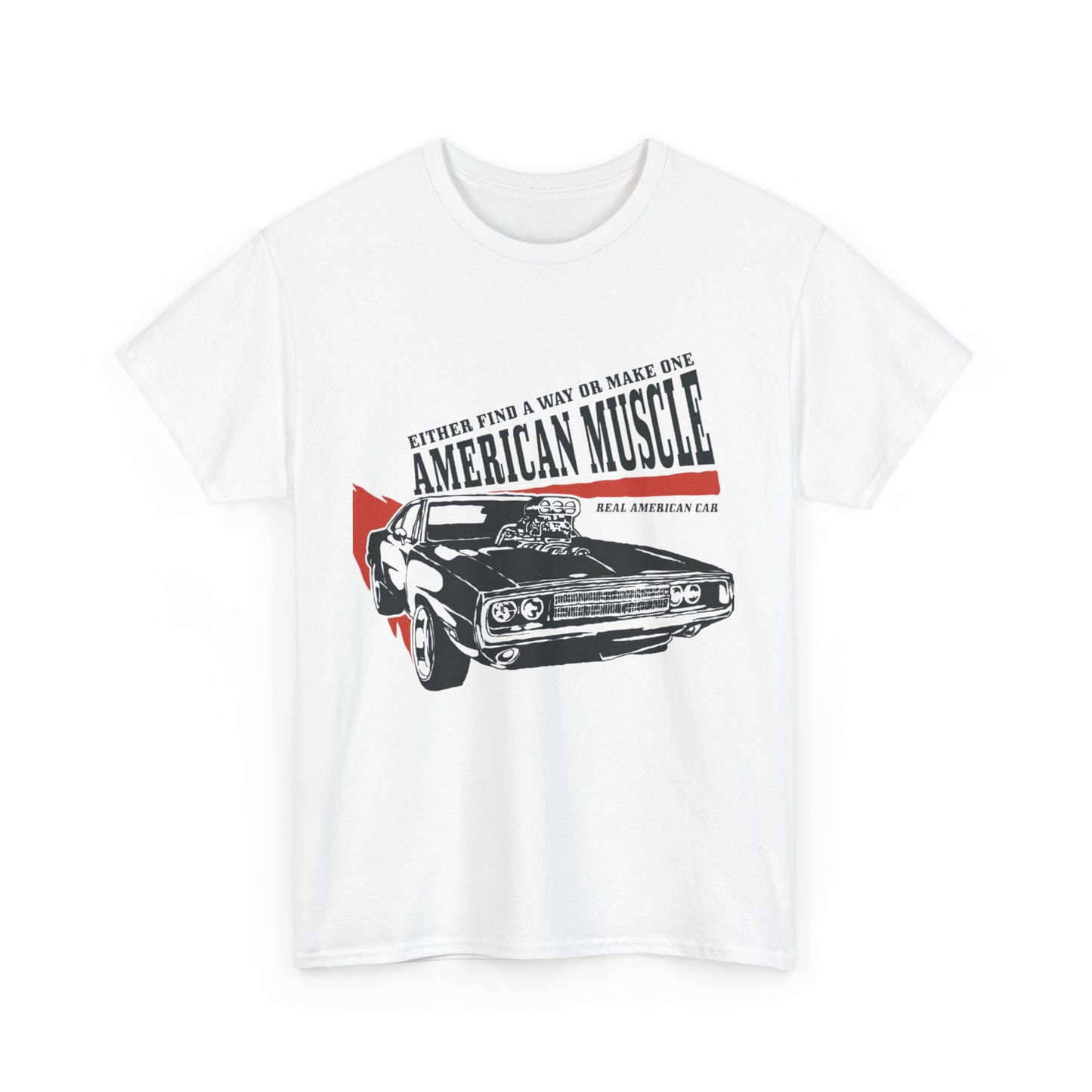 Unisex American muscle Heavy Cotton Tee