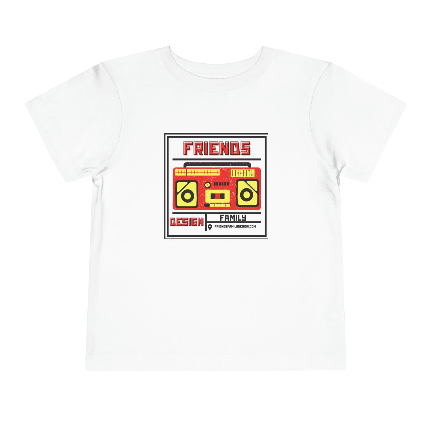 Toddler Short Sleeve friendsfamilydesign Tee