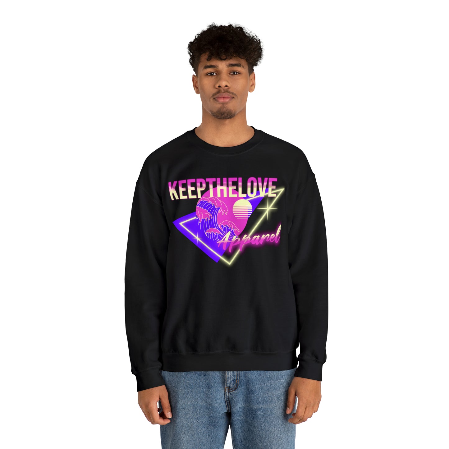 Keep the Love unisex  Crewneck Sweatshirt