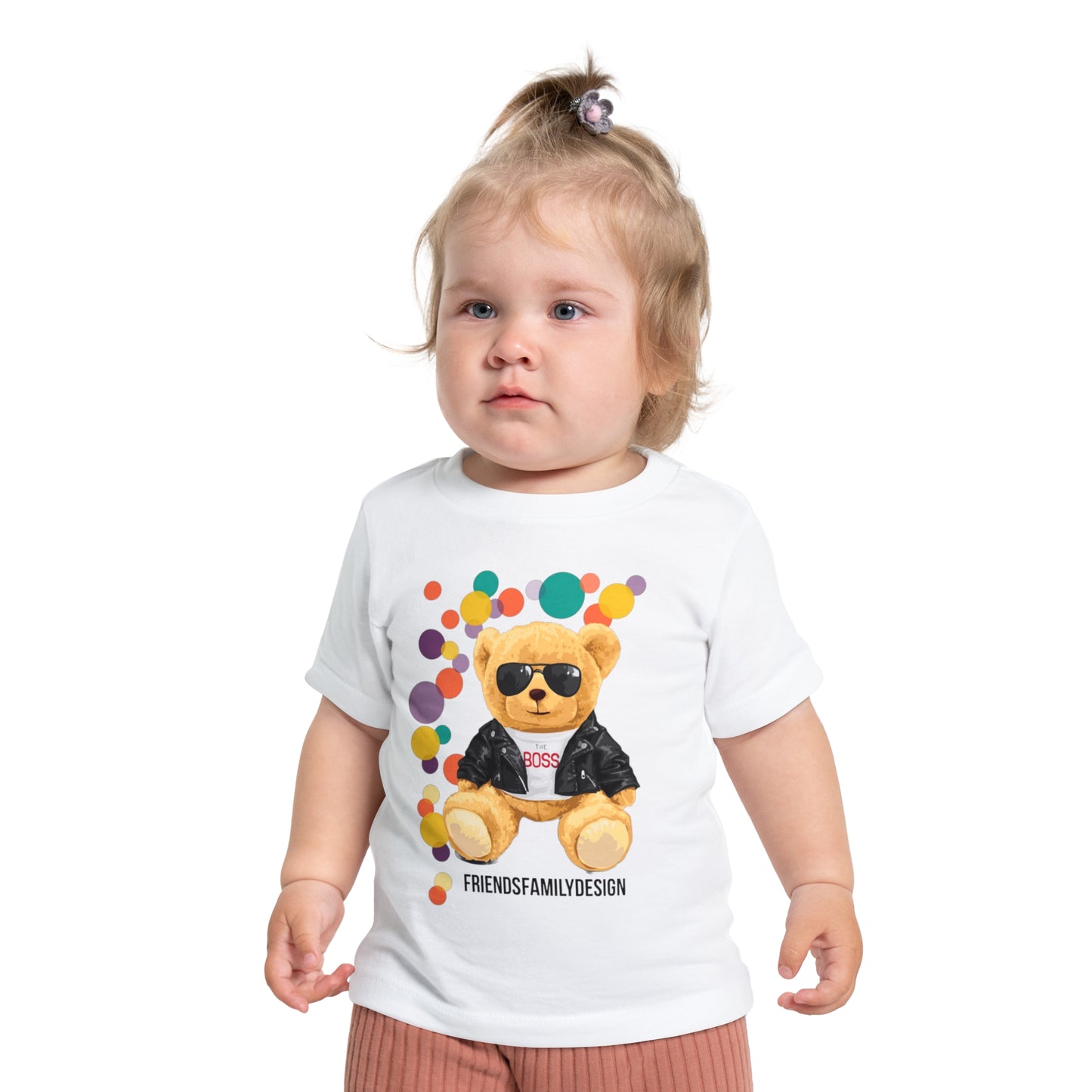 Baby Short Sleeve friendsFamilyDesign T-Shirt