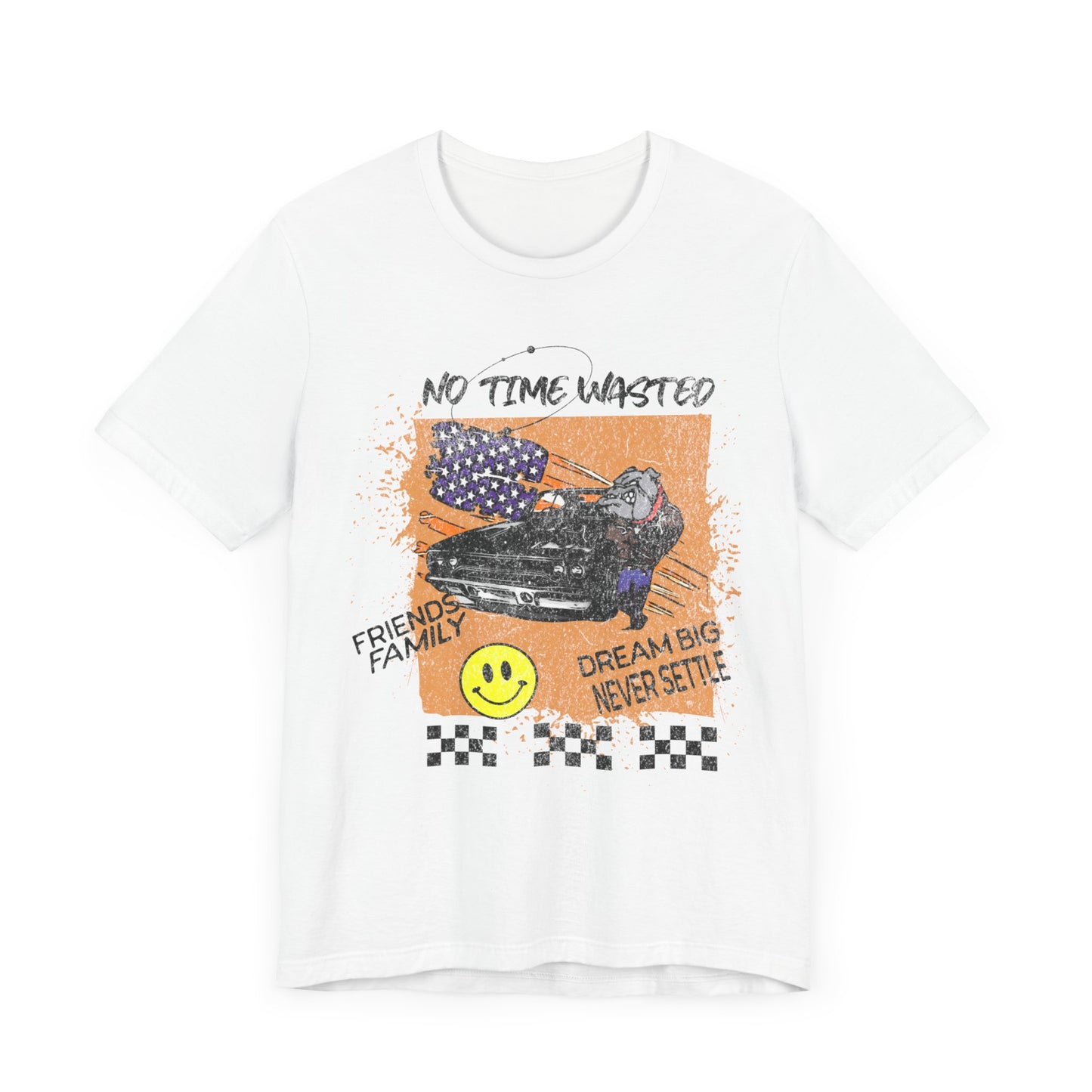 No time wasted Short Sleeve Tee