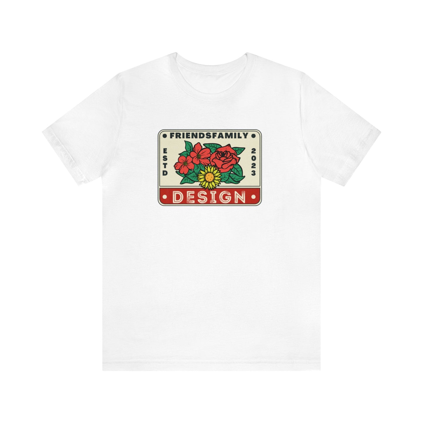 Friends family design Short Sleeve Tee