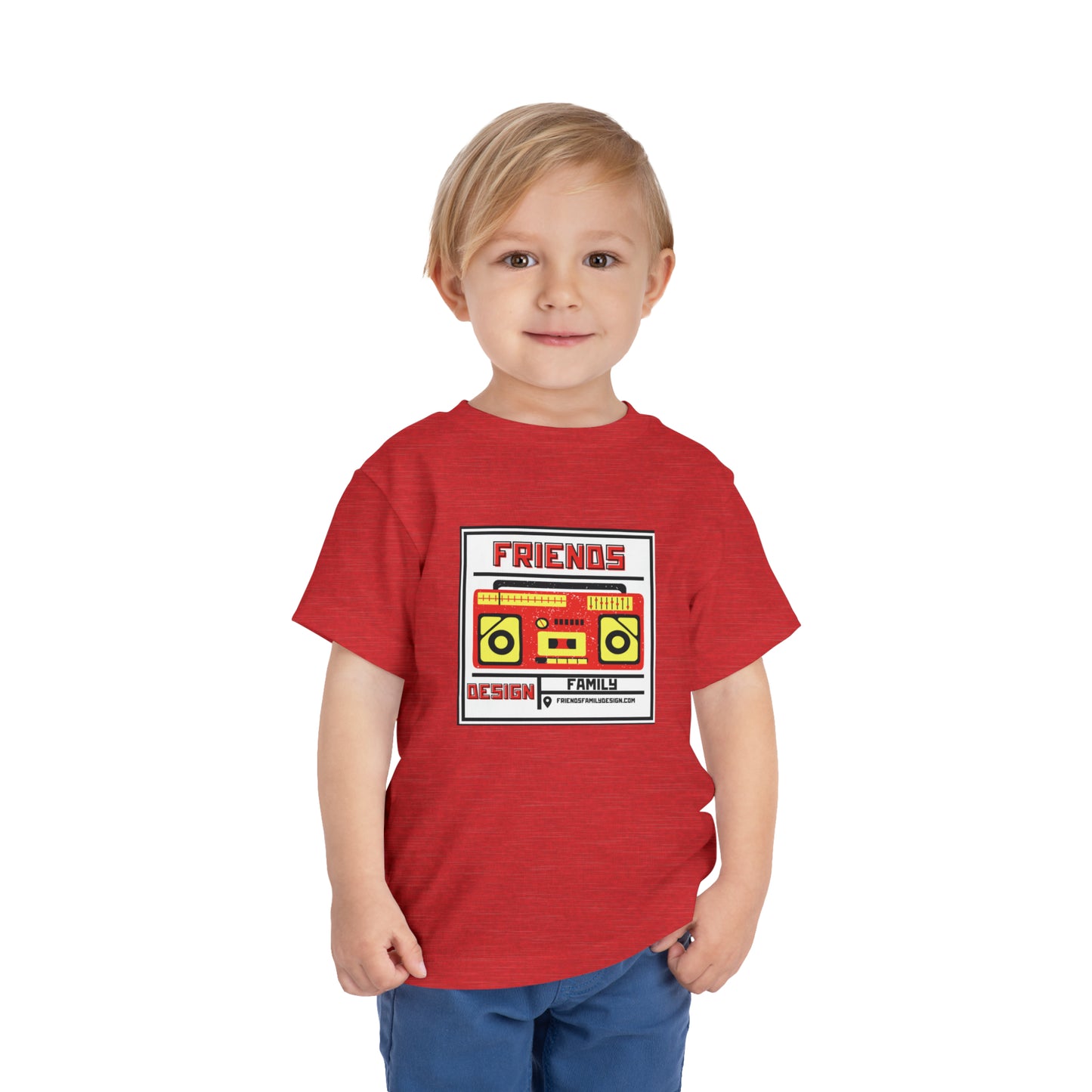 Toddler Short Sleeve friendsfamilydesign Tee