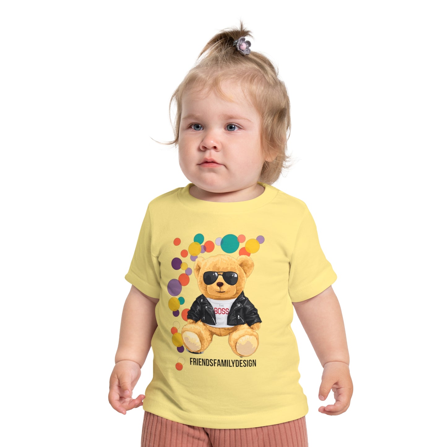 Baby Short Sleeve friendsFamilyDesign T-Shirt