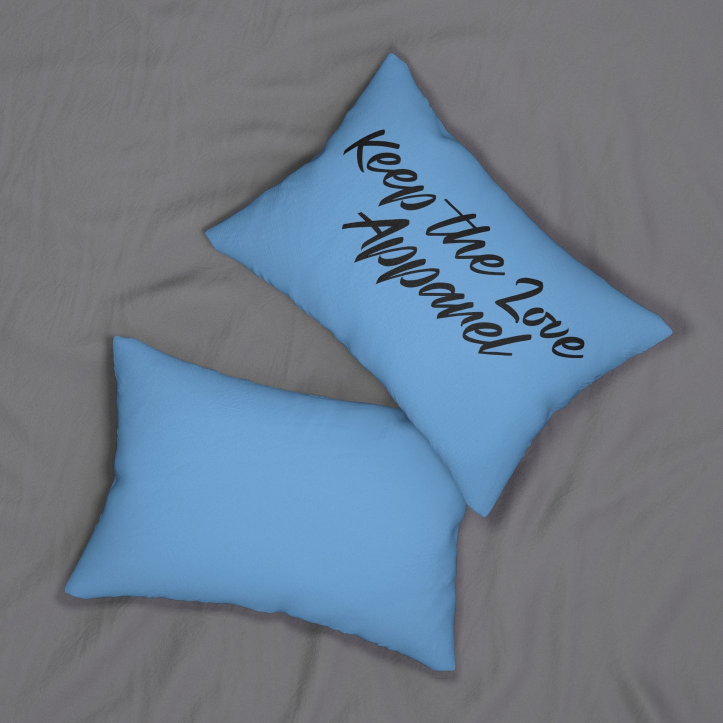 Keep the love Spun Polyester Lumbar Pillow