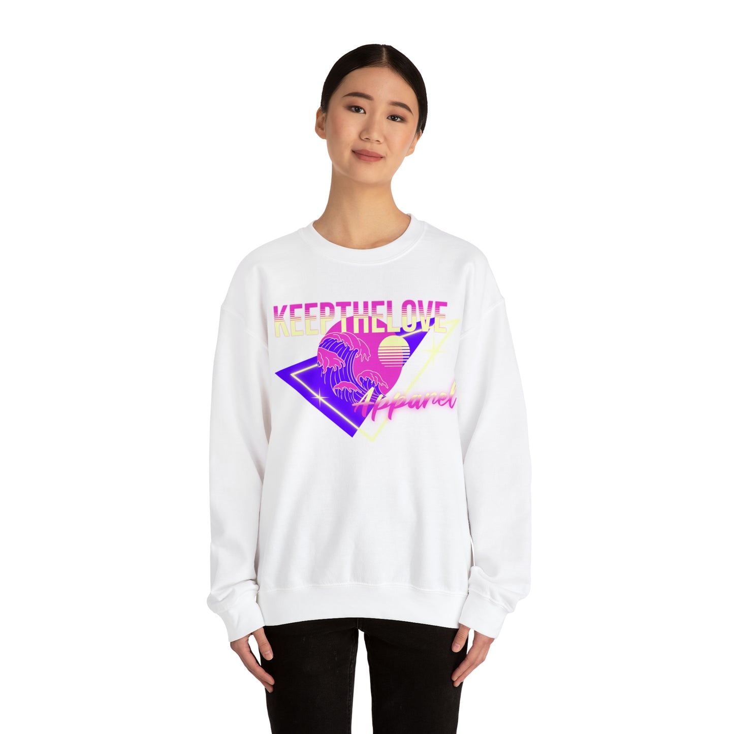 Keep the Love unisex  Crewneck Sweatshirt