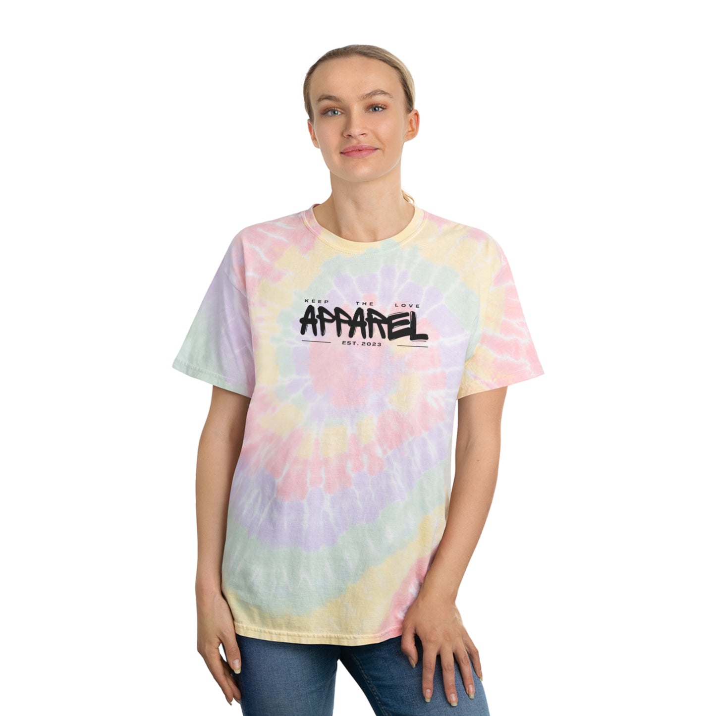 Tie-Dye Keep The Love Apparel Spiral