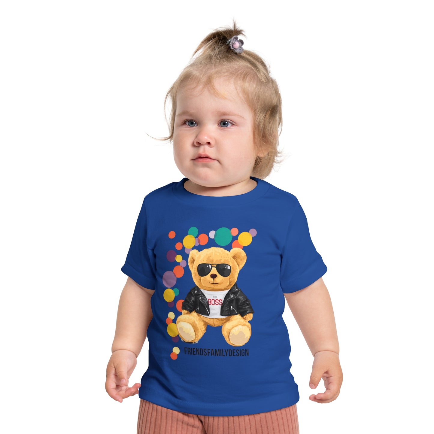 Baby Short Sleeve friendsFamilyDesign T-Shirt