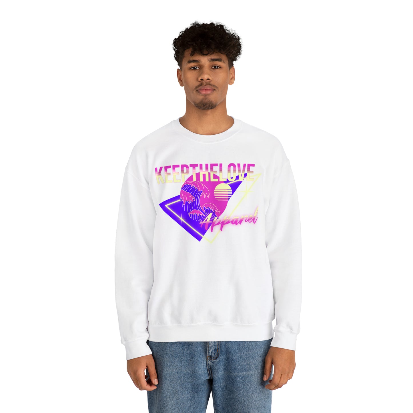 Keep the Love unisex  Crewneck Sweatshirt