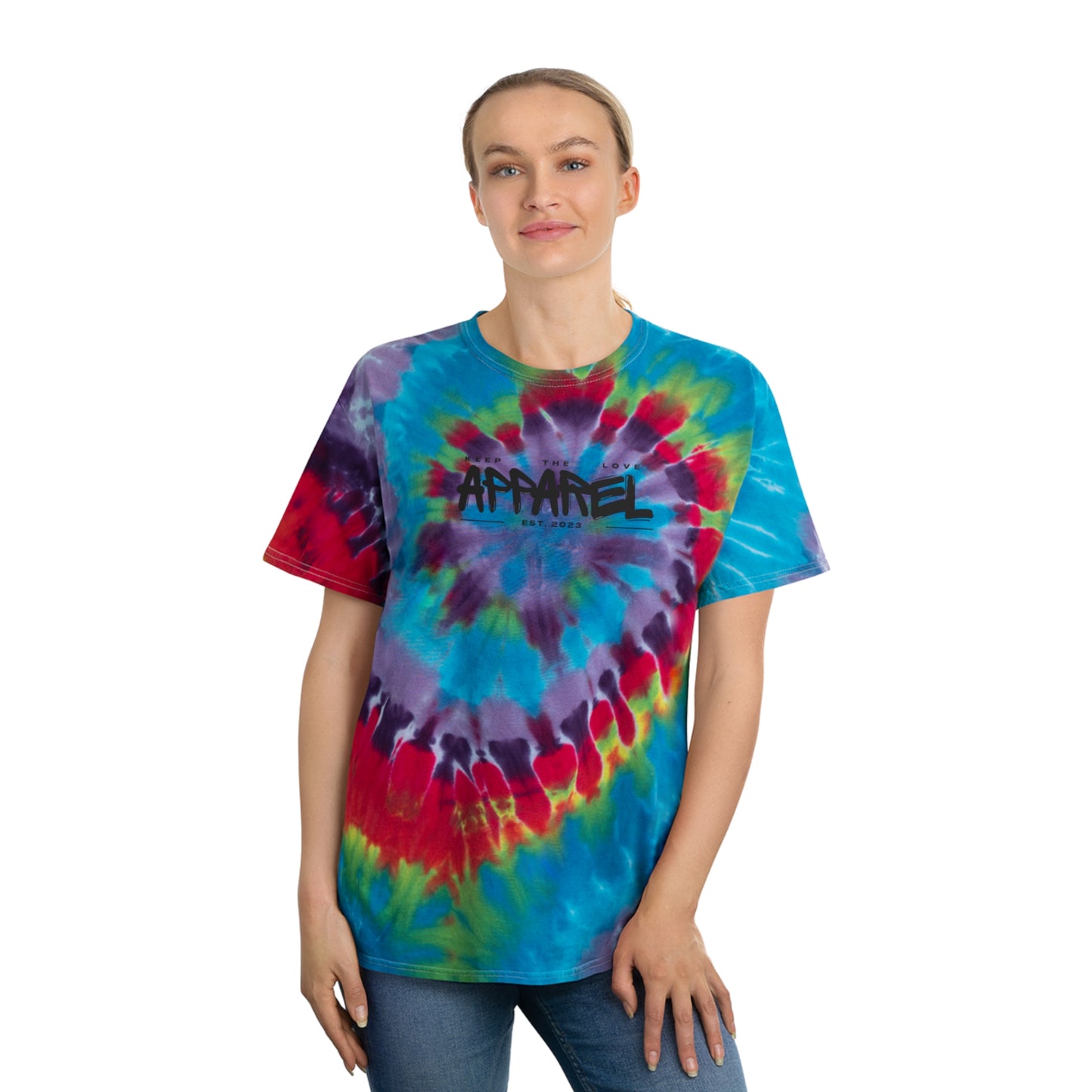 Tie-Dye Keep The Love Apparel Spiral