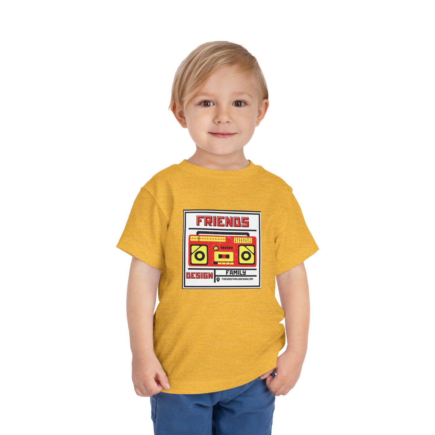 Toddler Short Sleeve friendsfamilydesign Tee