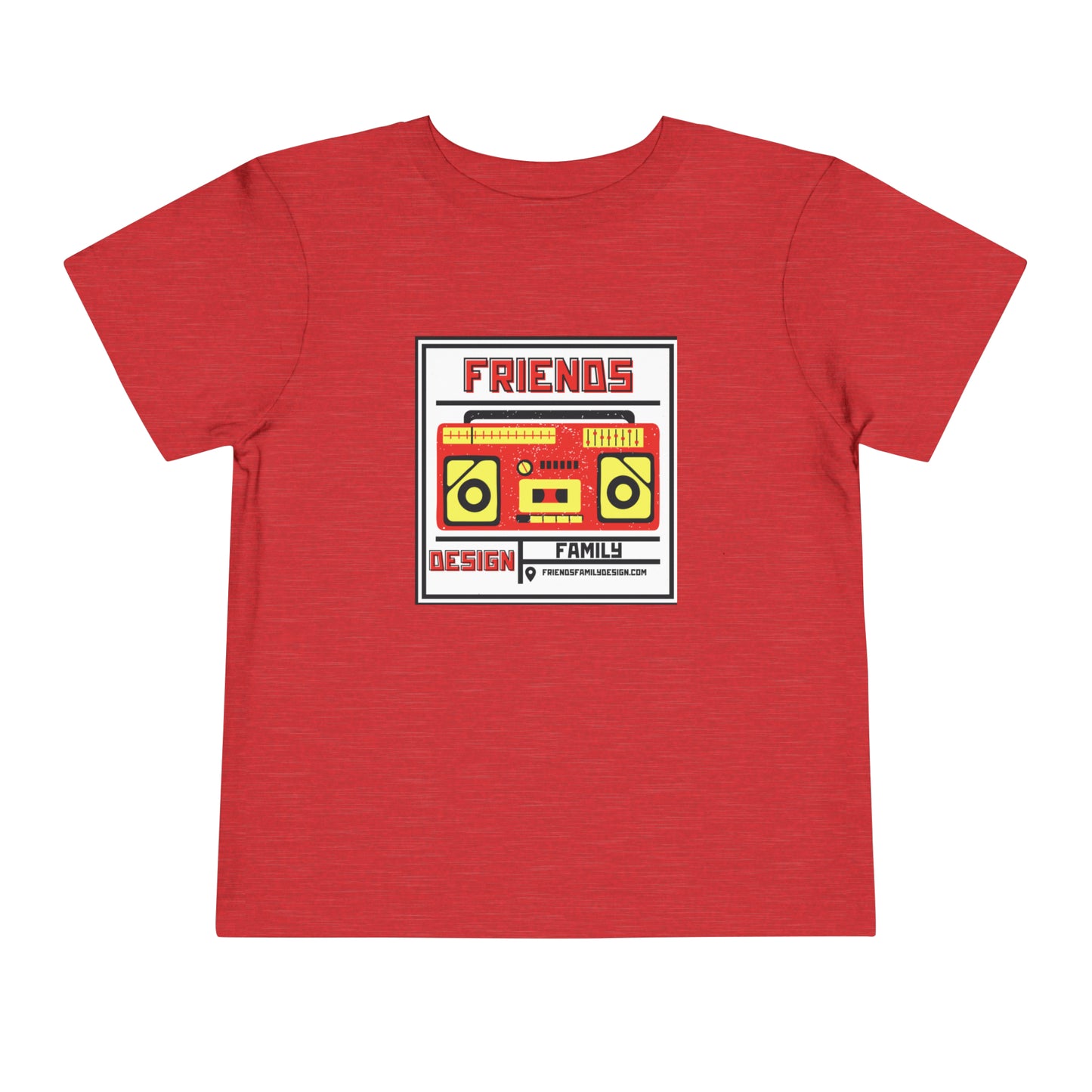 Toddler Short Sleeve friendsfamilydesign Tee