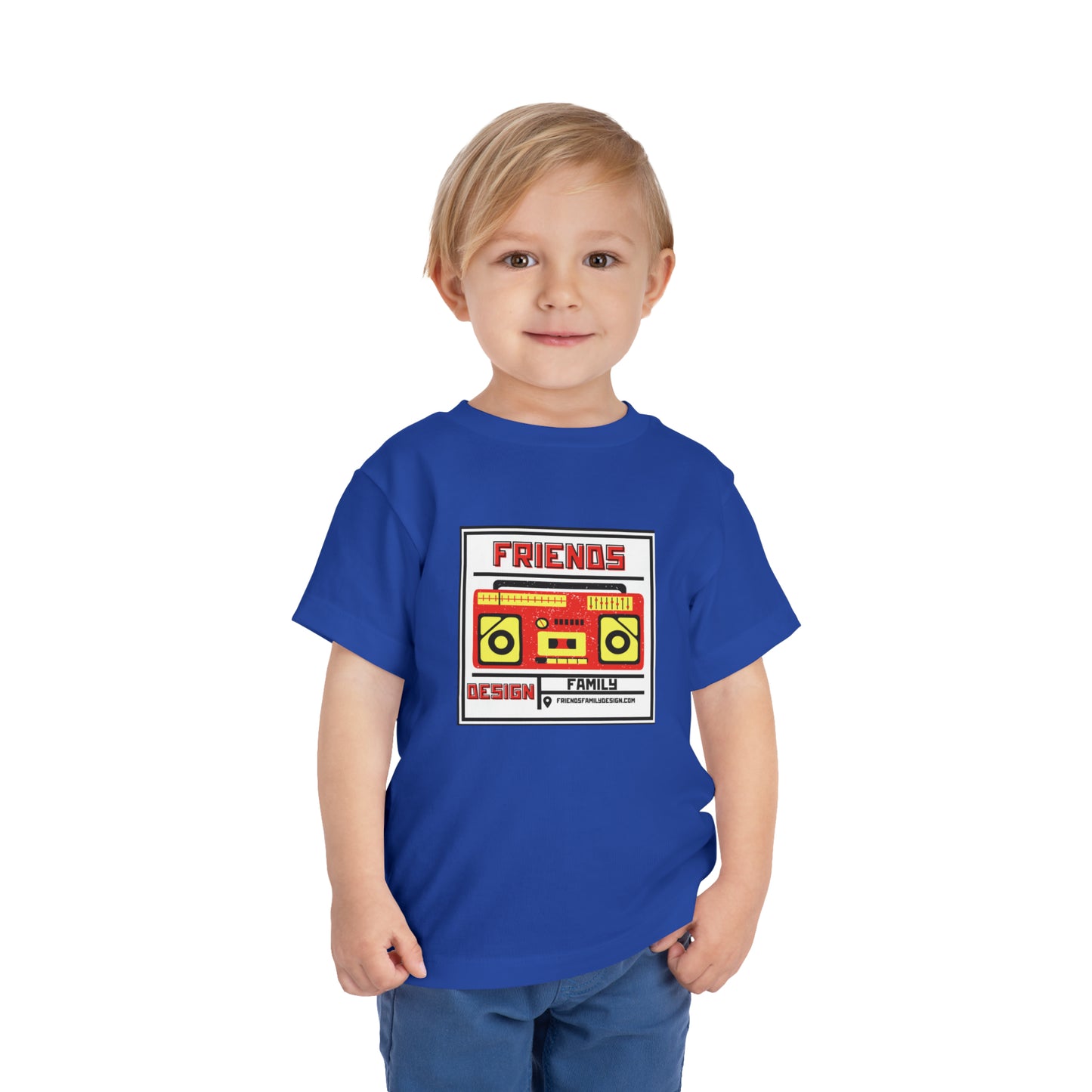 Toddler Short Sleeve friendsfamilydesign Tee