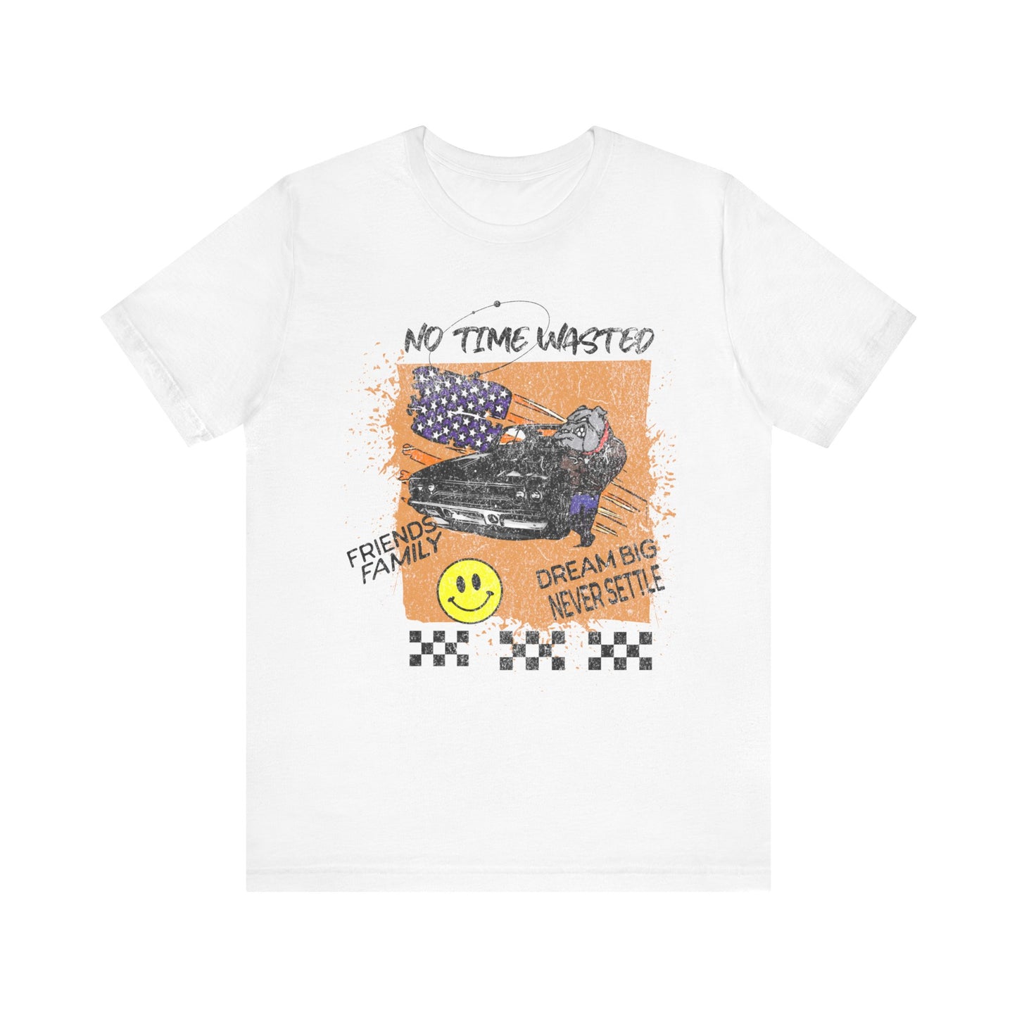 No time wasted Short Sleeve Tee