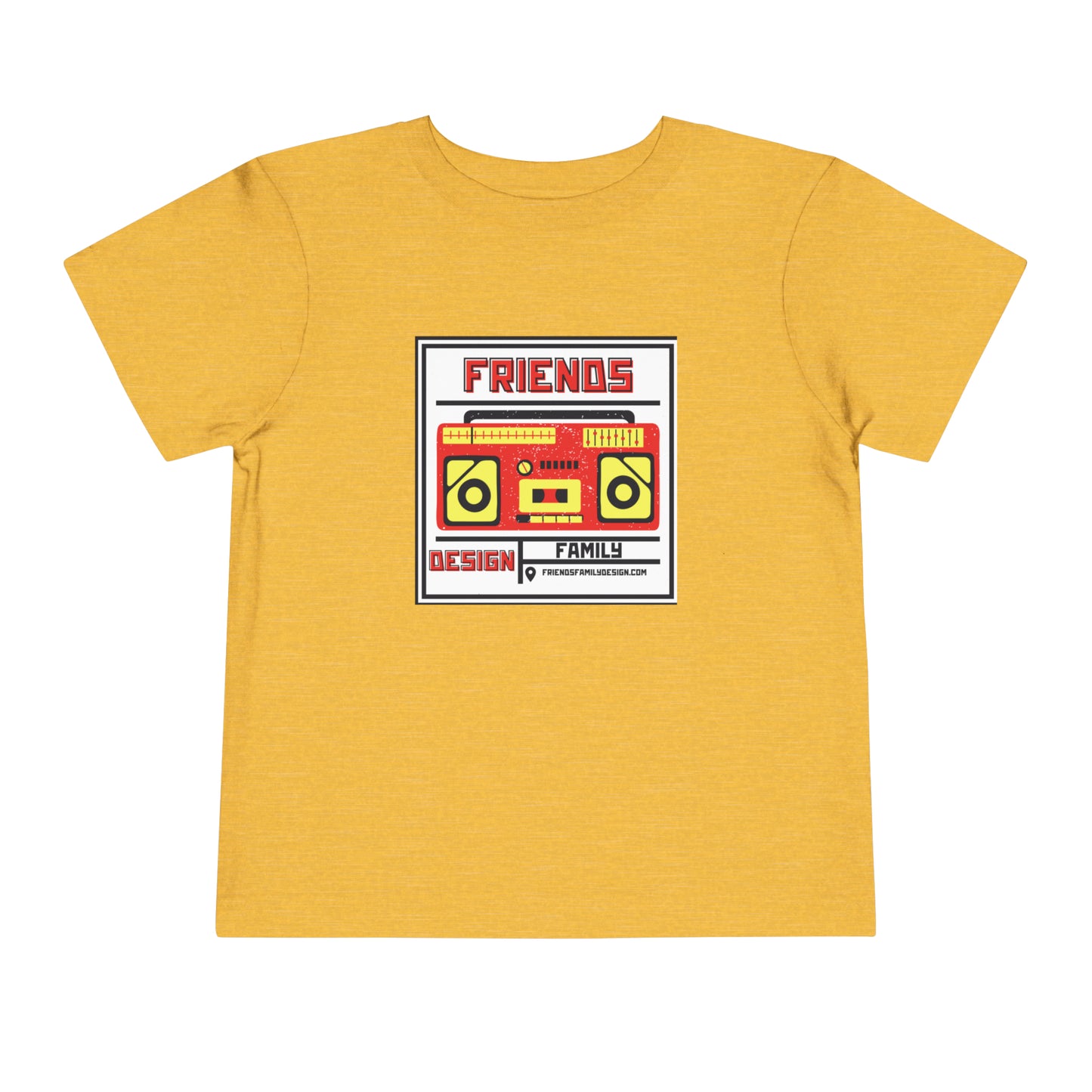 Toddler Short Sleeve friendsfamilydesign Tee