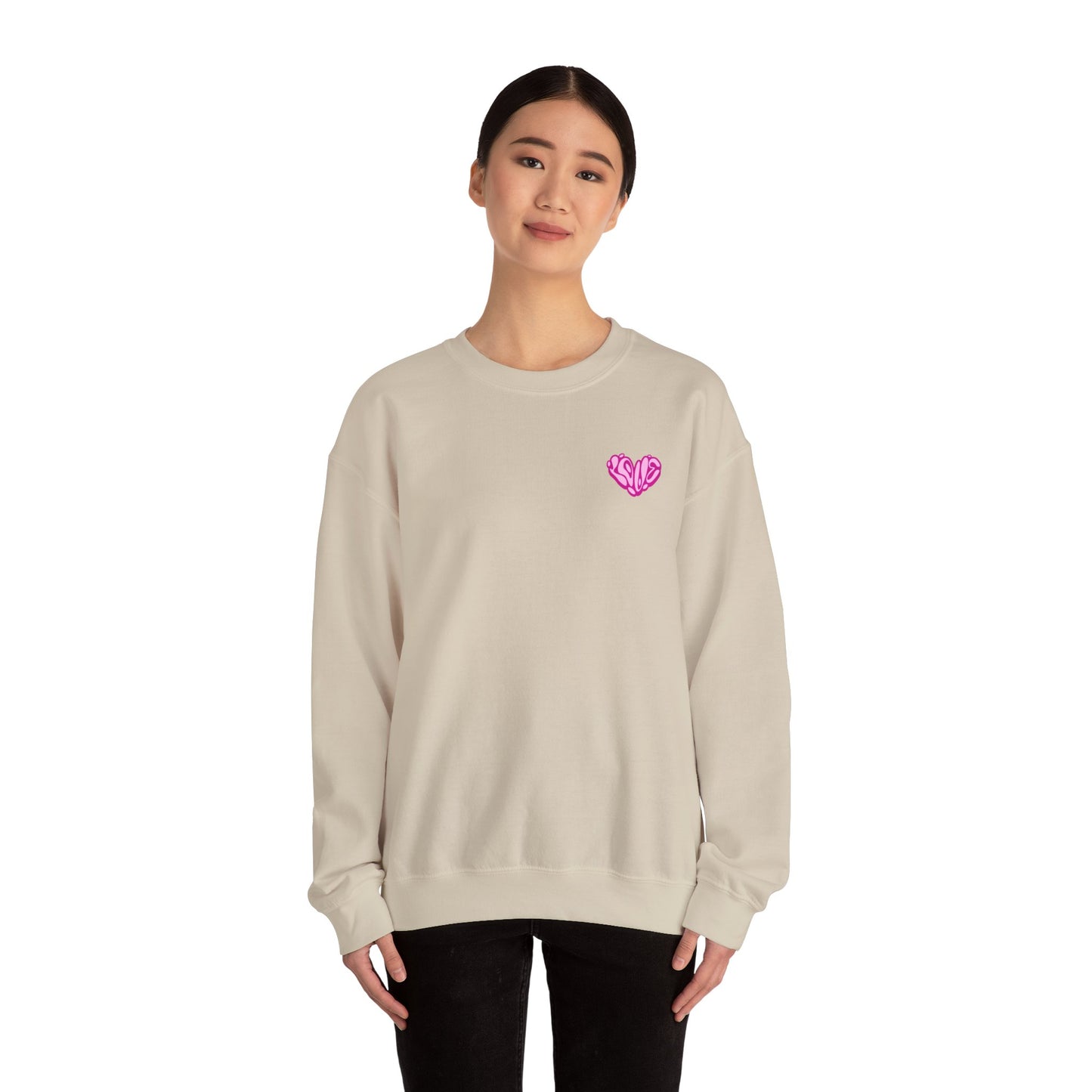 Unisex  love Crewneck Sweatshirt