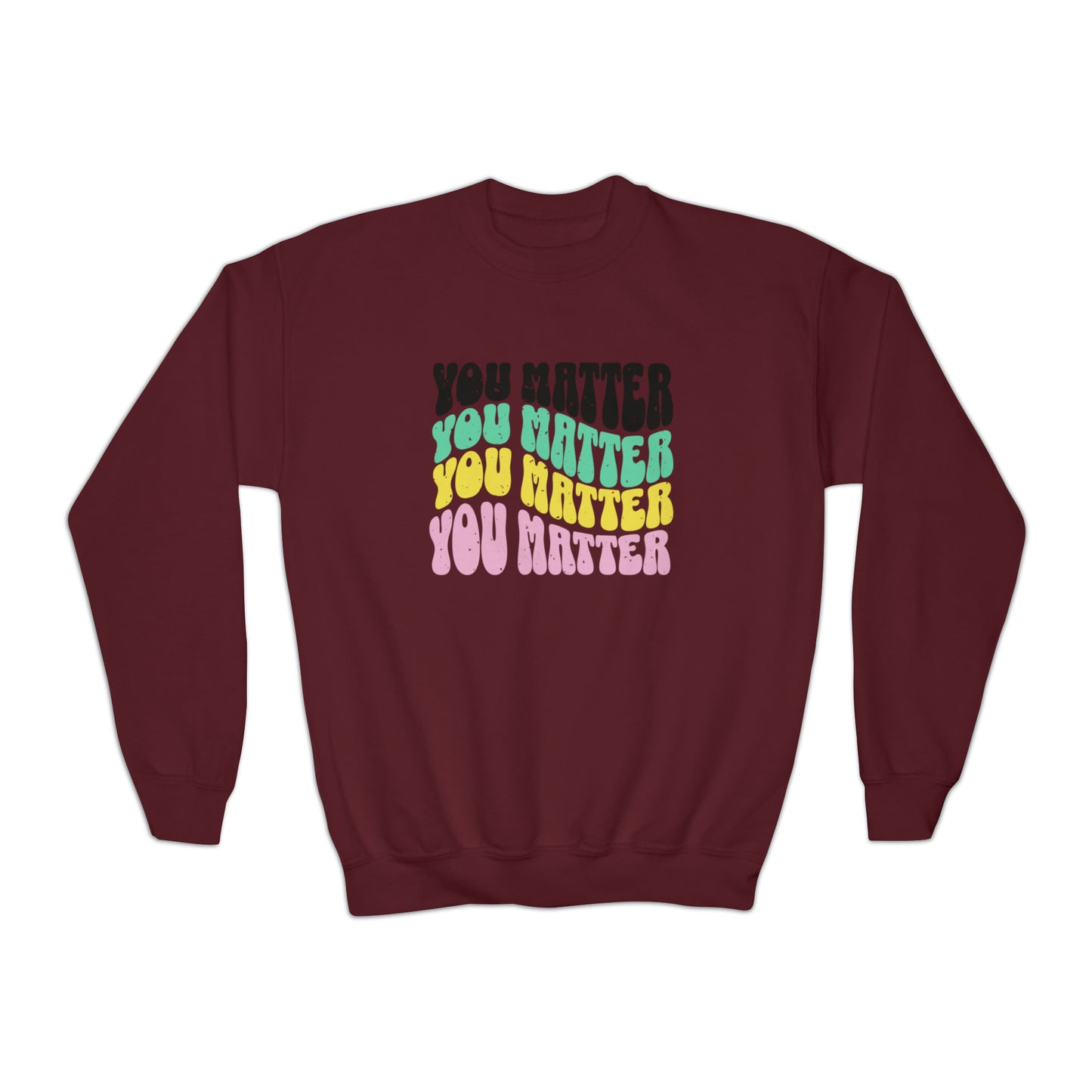 You matter Youth Crewneck Sweatshirt