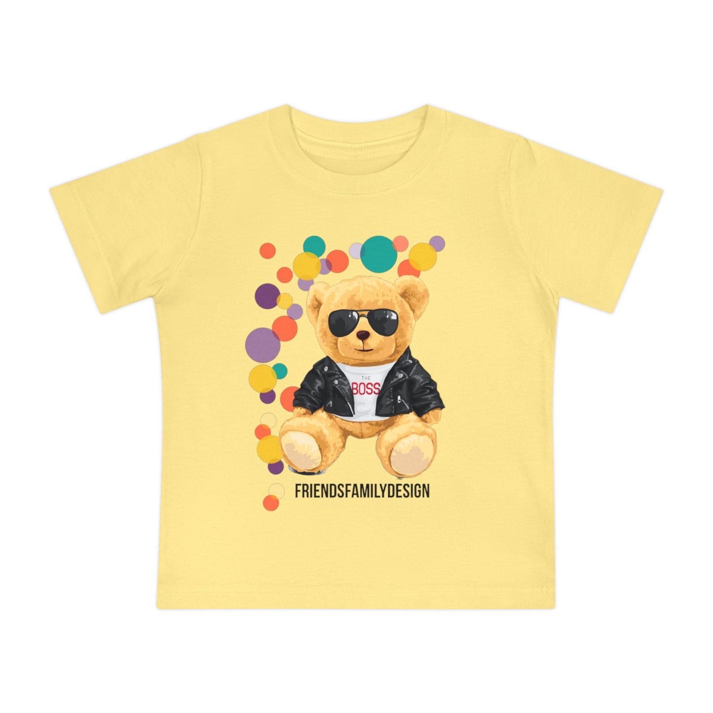 Baby Short Sleeve friendsFamilyDesign T-Shirt