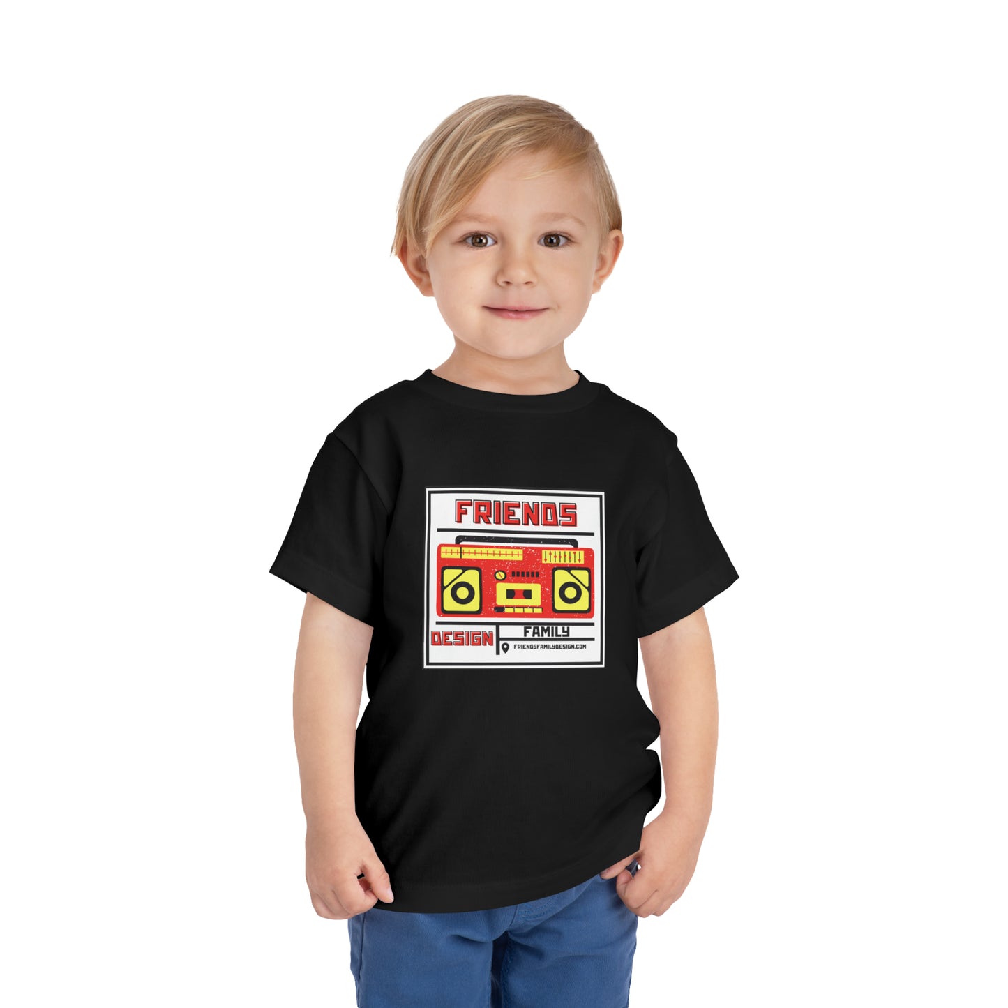 Toddler Short Sleeve friendsfamilydesign Tee