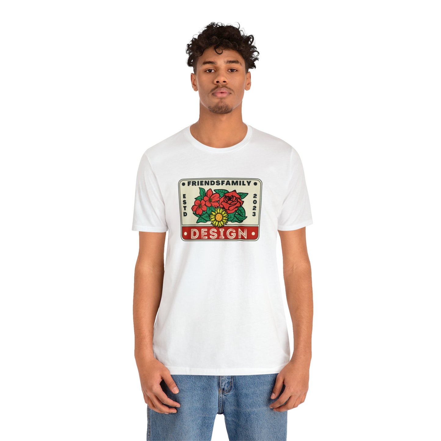 Friends family design Short Sleeve Tee