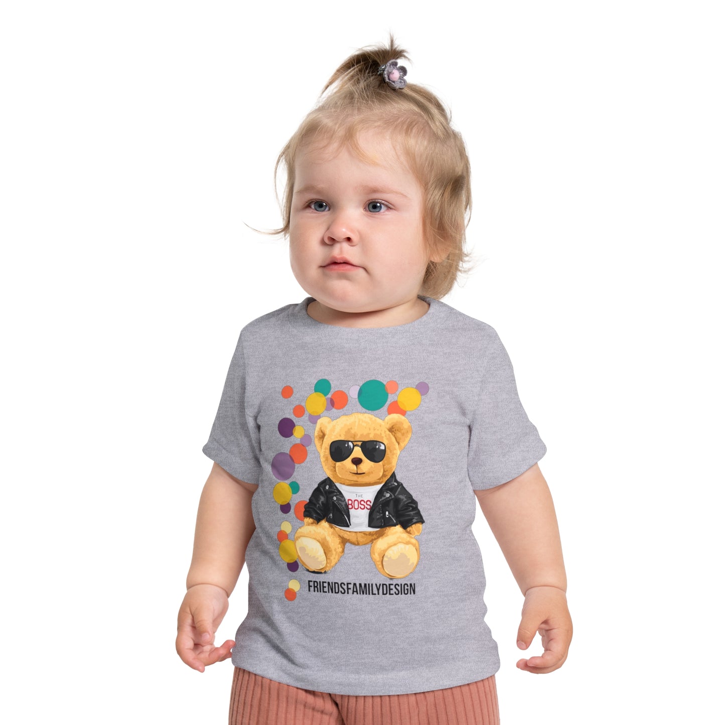 Baby Short Sleeve friendsFamilyDesign T-Shirt