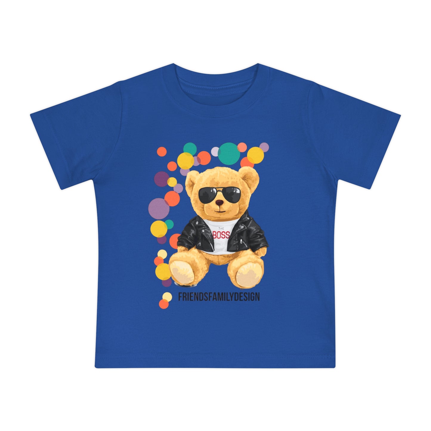 Baby Short Sleeve friendsFamilyDesign T-Shirt