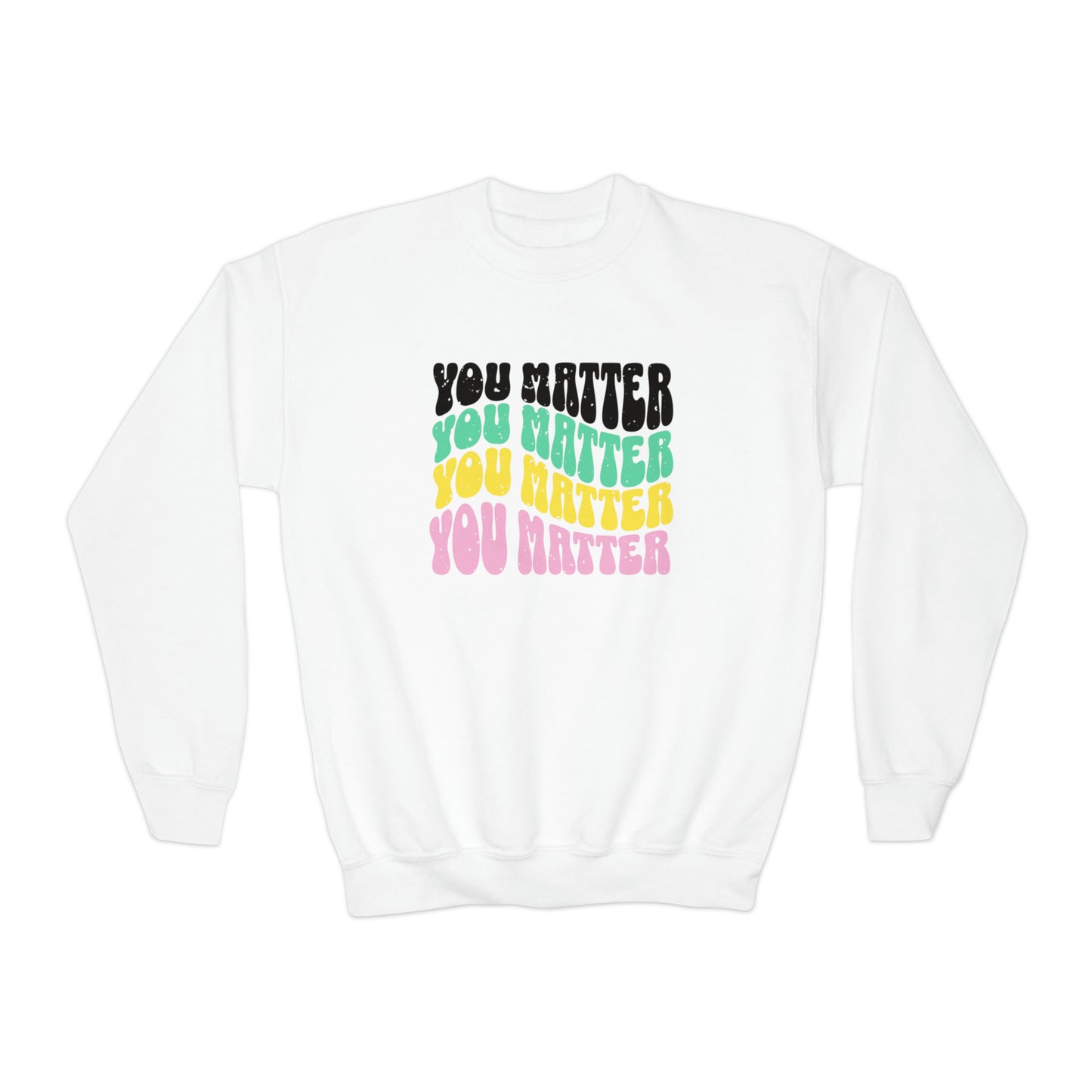 You matter Youth Crewneck Sweatshirt