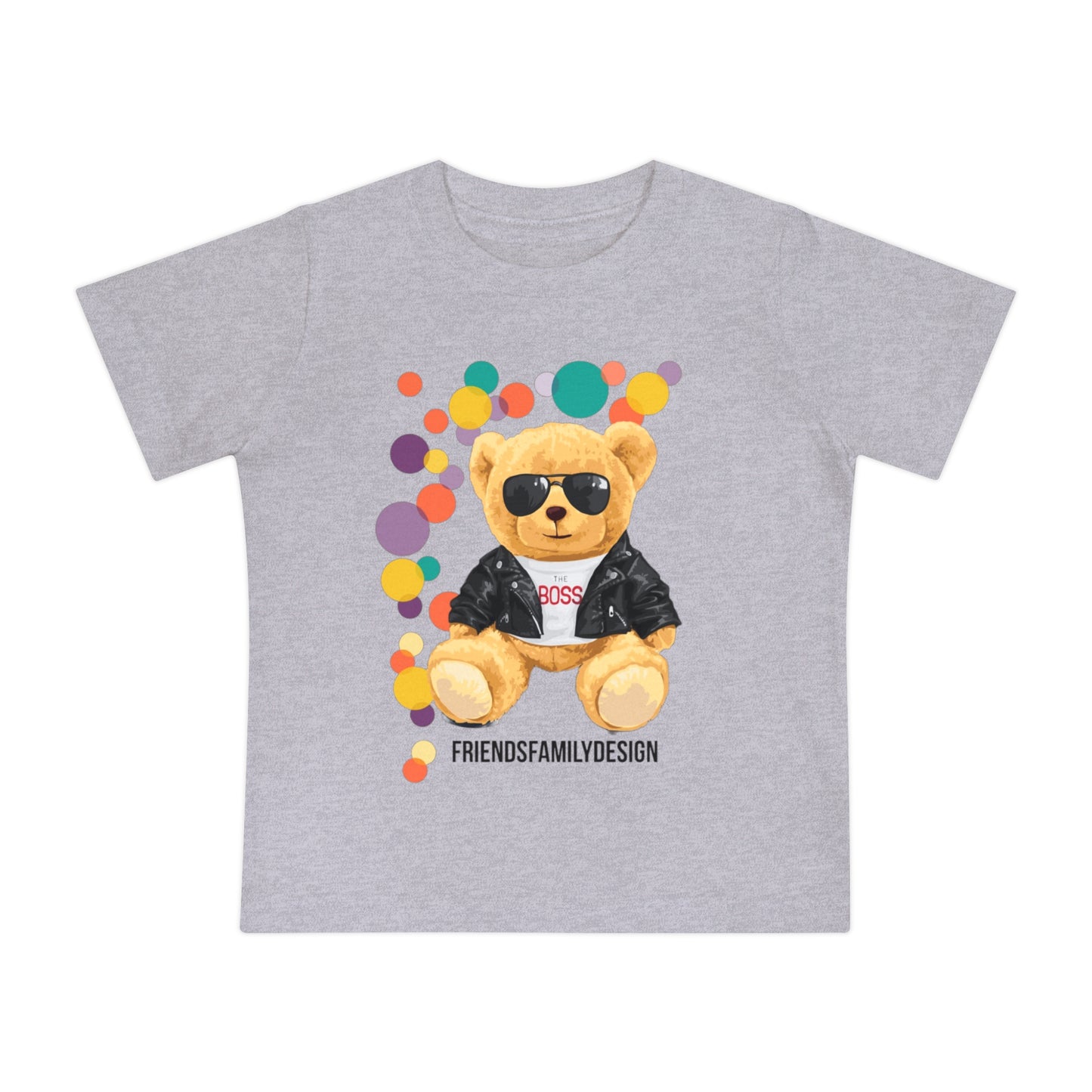 Baby Short Sleeve friendsFamilyDesign T-Shirt