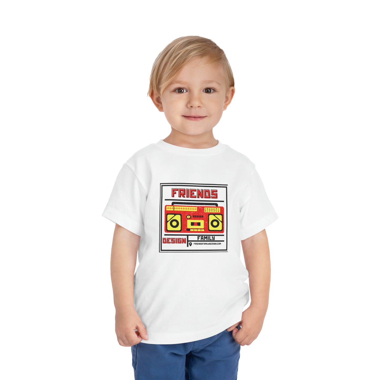 Toddler Short Sleeve friendsfamilydesign Tee