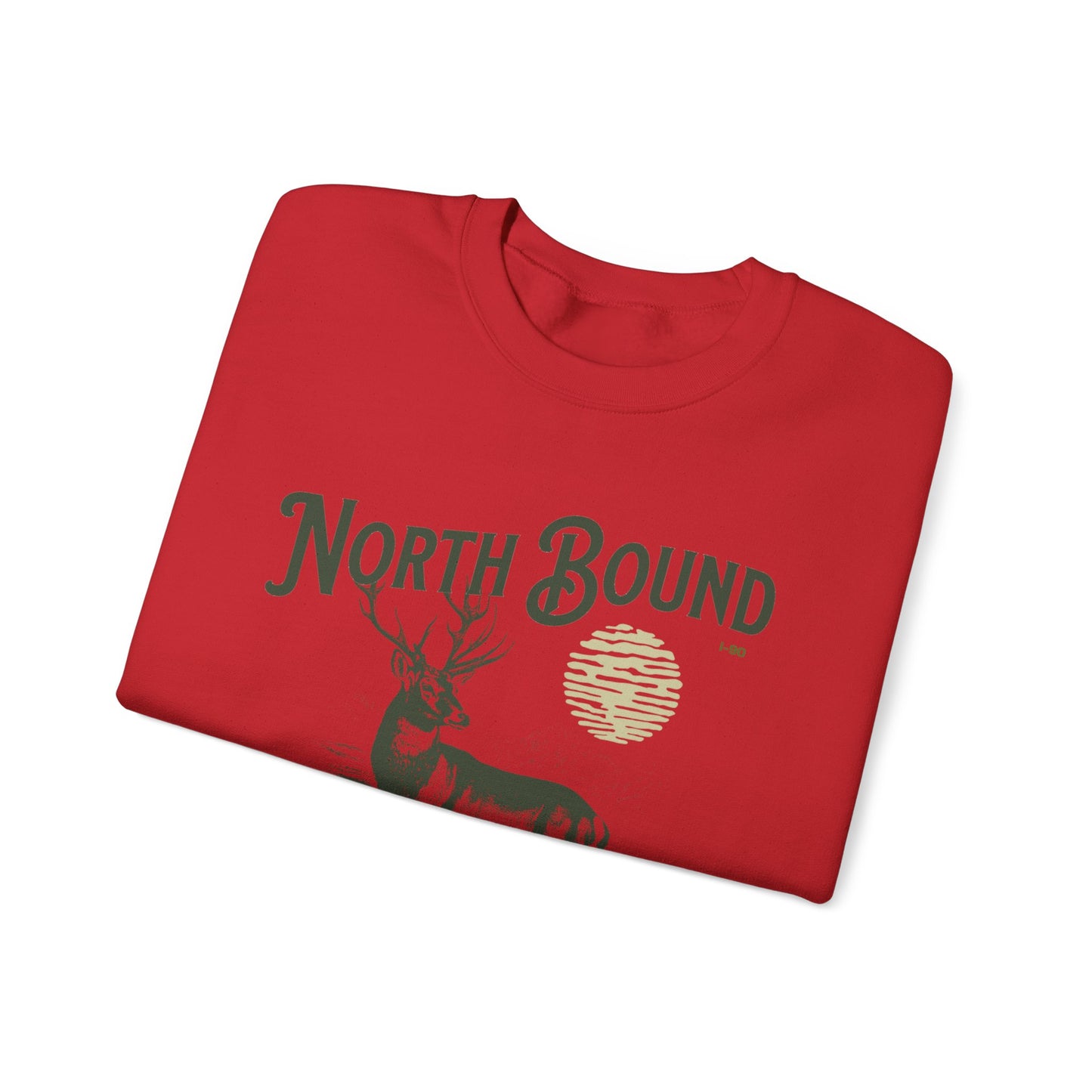 North Bound I-90 Crewneck Sweatshirt